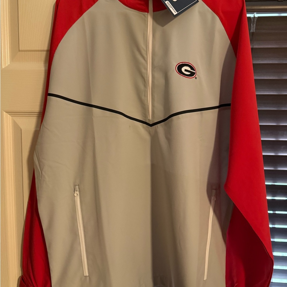 Red and Gray Georgia Bulldogs Jacket